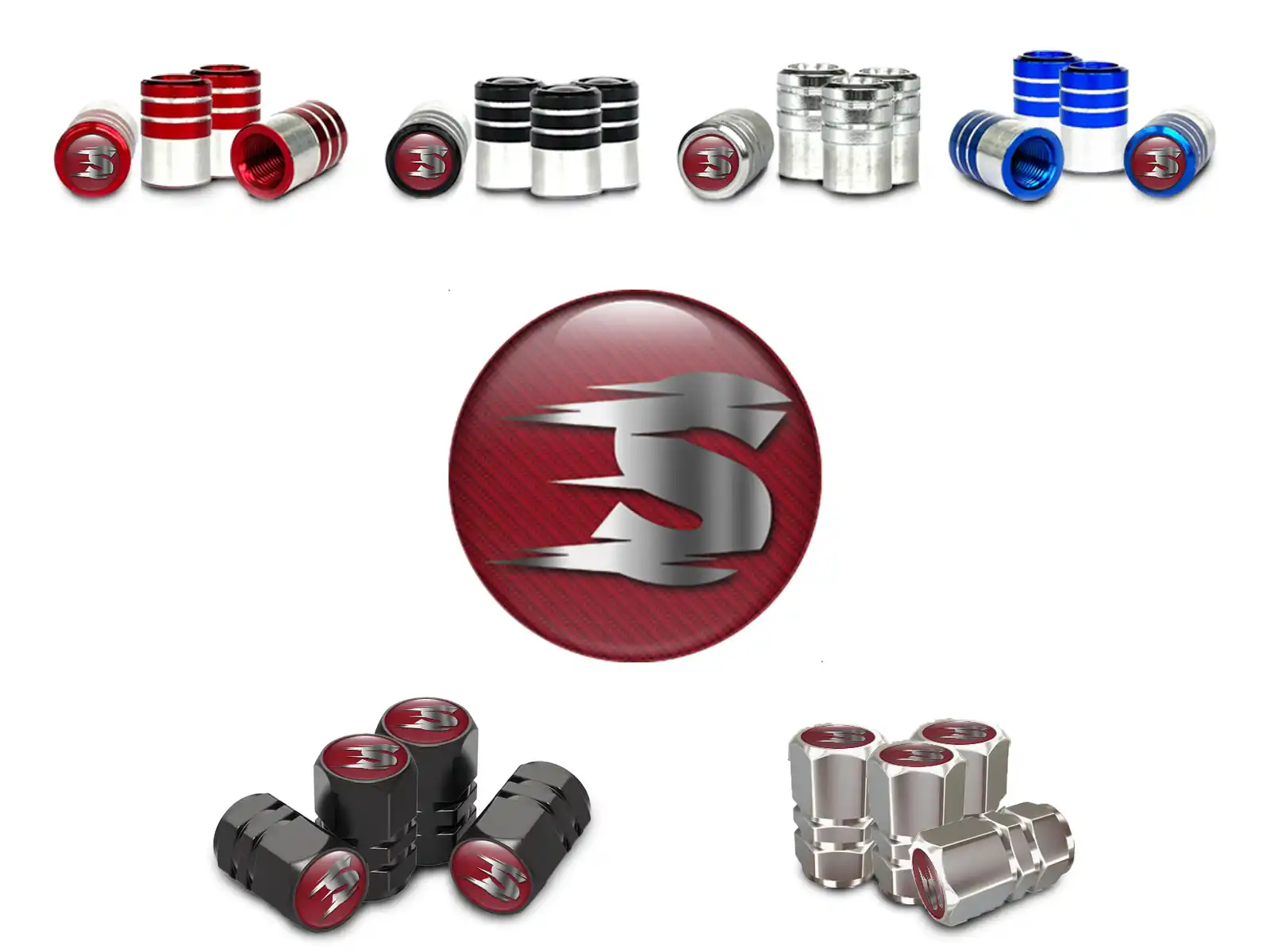 Rim Valve Stem Caps for Car Pro Style